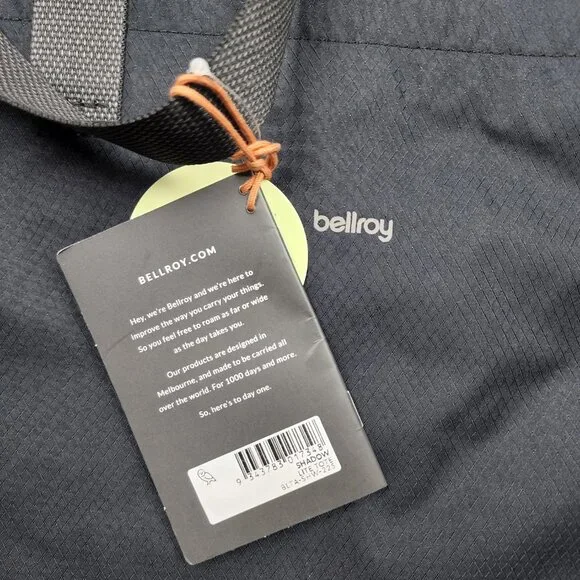 Bellroy Lite Tote Black New Tags Bag Urban Street College School Campus USA NWT